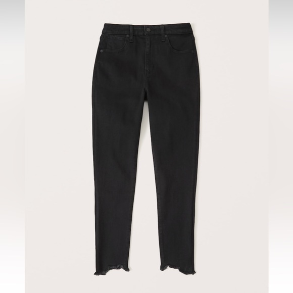 NWOT Abercrombie & Fitch Curve Love High Rise Super Skinny Ankle Jean - Picture 5 of 5